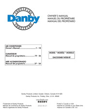 Danby DAC050MB1WDB-RF Manuel Du Propriétaire