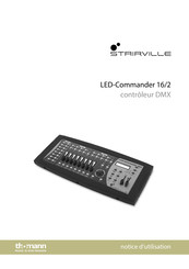 thomann STARVILLE LED-Commander 16/2 Notice D'utilisation