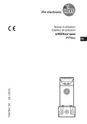 IFM Electronic Efector 500 PY7003 Notice D'utilisation