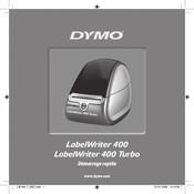 Dymo LabelWriter 400 Turbo Démarrage Rapide