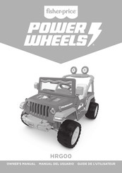 Fisher-Price Power Wheels HRG00 Guide De L'utilisateur