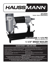 Haussmann 68125006 Manuel De L'utilisateur