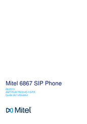 Mitel 6867 Guide De L'utilisateur