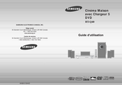 Samsung HT-Q40 Guide D'utilisation