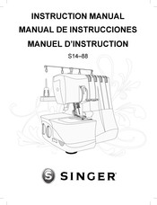 Singer S14-88 Manuel D'instruction