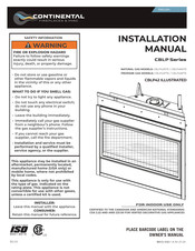 Continental Fireplaces CBLP42NTE Manuel D'installation