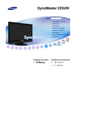 Samsung SyncMaster 225UW Installation
