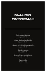 M-Audio Oxygen49 Guide D'utilisation Rapide