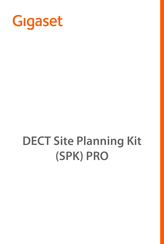 Gigaset DECT Site Planning Kit SPK PRO Mode D'emploi