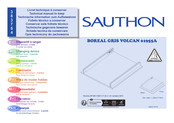 Sauthon BOREAL GRIS VOLCAN 01955A Instructions De Montage