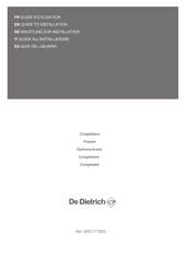 De Dietrich DRC1775ED Guide D'utilisation