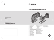 Bosch GST 185-LI Professional Notice Originale