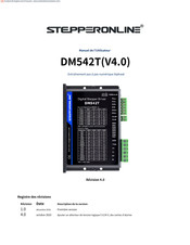 Stepperonline DM542T Manuel De L'utilisateur