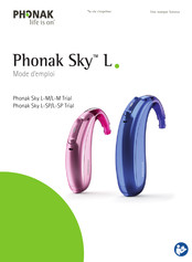 Phonak Sky L Serie Mode D'emploi