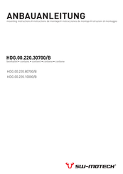 Sw-Motech HDG.00.220.30700/B Instructions De Montage