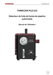 Thinkcar PLD-212 Manuel De L'utilisateur