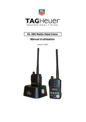 TAG Heuer HL 680 Radio Data/Voice Manuel D'utilisation