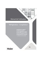 Haier HSOBPIF9183 Manuel De L'utilisateur