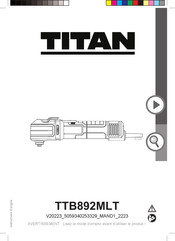 Titan TTB892MLT Mode D'emploi