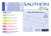 Sauthon Easy NOVA GRIS LOFT 98721A Instructions De Montage