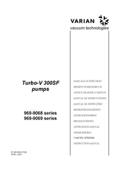 Varian Turbo-V 300SF Mode D'emploi