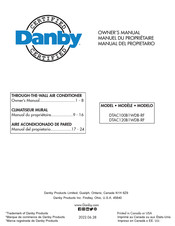 Danby DTAC120B1WDB-RF Manuel Du Propriétaire