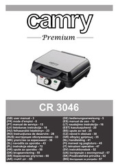 camry Premium CR 3046 Mode D'emploi