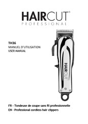 HAIRCUT PROFESSIONAL TH36 Manuel D'utilisation