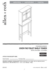 Allen + Roth LW158B04-E Mode D'emploi