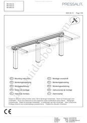 Pressalit Indivo RK1450-54 Notice De Montage