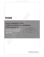 D-Link DWL-3610AP Guide D'installation Rapide