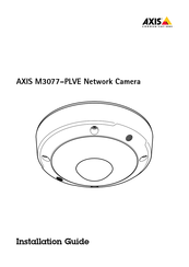 Axis M3077-PLVE Guide D'installation