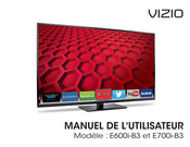 Vizio E700i-B3 Manuel De L'utilisateur