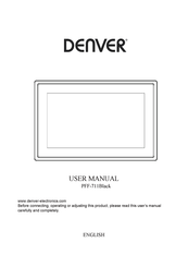 Denver PFF-711Black Guide D'utilisation
