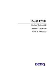 BenQ FP591 Guide De L'utilisateur