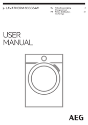 AEG LAVATHERM 8DBG84W Notice D'utilisation