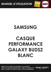 Samsung Galaxy Buds2 Mode D'emploi