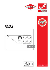 Rauch KUHN MDS BLW 8 Manuel D'instructions