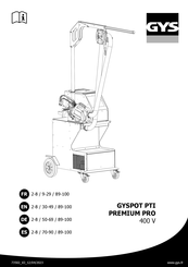 GYS POT PTI PREMIUM PRO 400 V Mode D'emploi