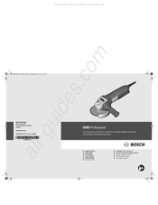 Bosch GWS 1400 C Professional Notice Originale