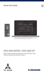 TC Electronic DYN 3000-DT Guide De Démarrage Rapide