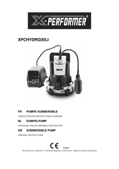 X-Performer XPCHYDRO20LI Traduction Des Instructions D'origine