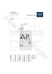 Grohe BLUE 31 345 Manuel D'installation