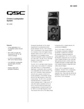 QSC SC-423C Mode D'emploi