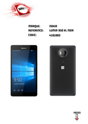 Nokia Lumia avec Windows 10 Mobile Manuel D'utilisation