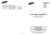 Samsung LA27S7 Instructions D'utilisation