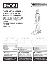 Ryobi PSBRC26 Manuel D'utilisation