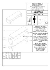 IDEIA HOME DESIGN 9144 STACK Notice De Montage