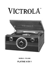 Victrola VTA-240B Mode D'emploi