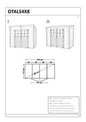 Bertilo OTALS4X8 Instructions De Montage